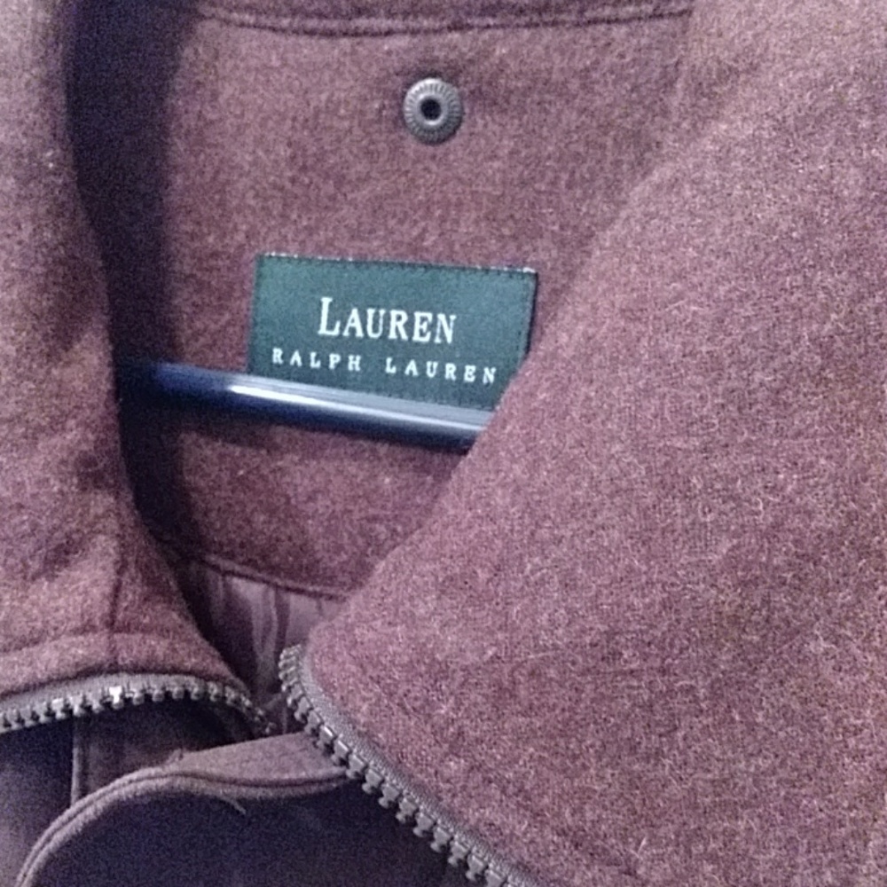 Ralph Lauren quilt lined raincoat.